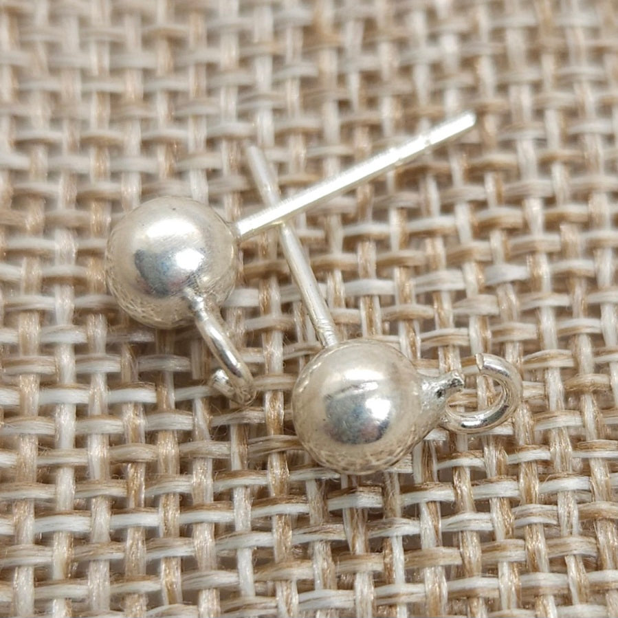 Sterling Silver Post with 5mm Ball