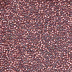 Size 11 Seed Bead, Lined Cinnamon Luster (10gm)