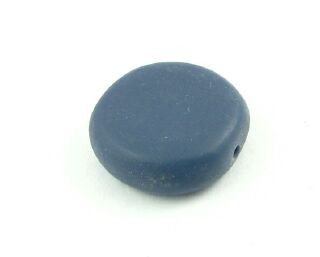 Resin, Coin Opaque, Navy, 20mm (10pc)