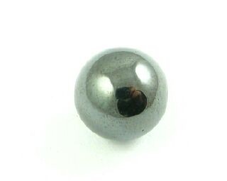 Hematite Stone, Magnetic, Round, 10mm (5 pcs)