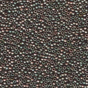 Size 11 Seed Bead, Matte Silver-Grey (10gm)