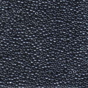 Size 11 Seed Bead, Gunmetal (10gm)