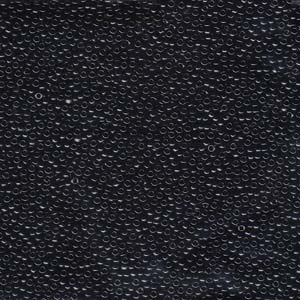 Size 15 Seed Bead, Black (10gms)