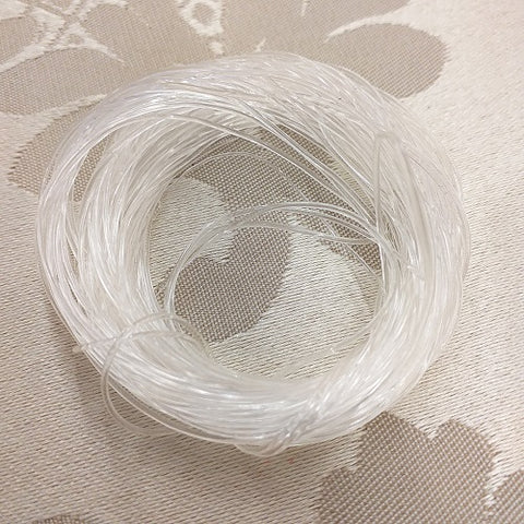 0.8mm Crystal Clear Elastic - 10m packet