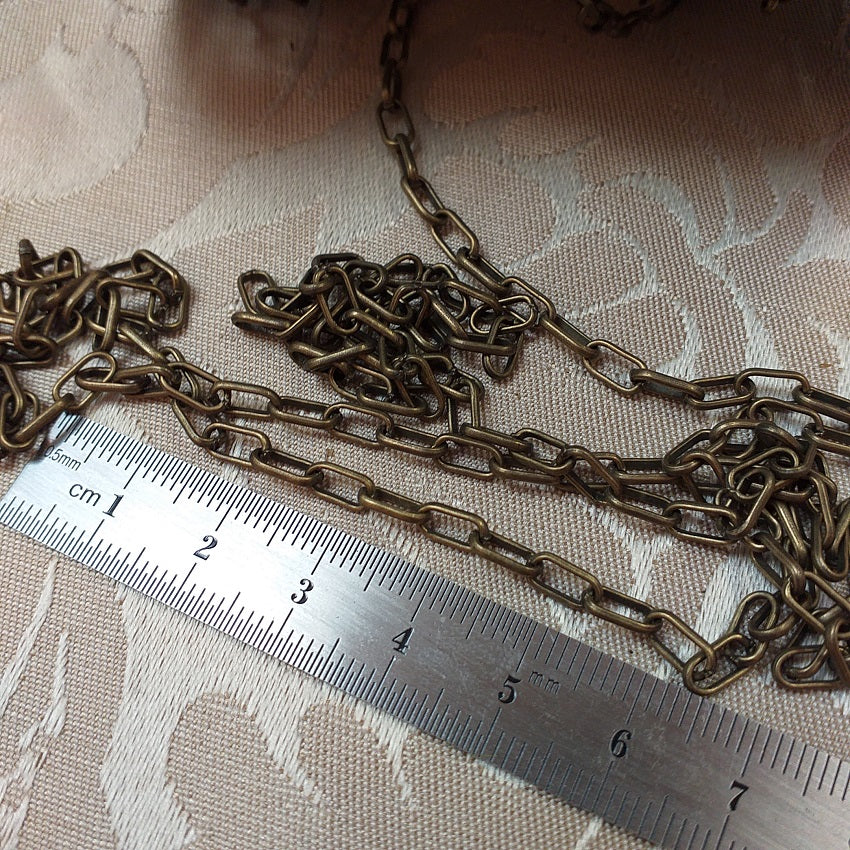 Chain 05, Antique Gold (1m)