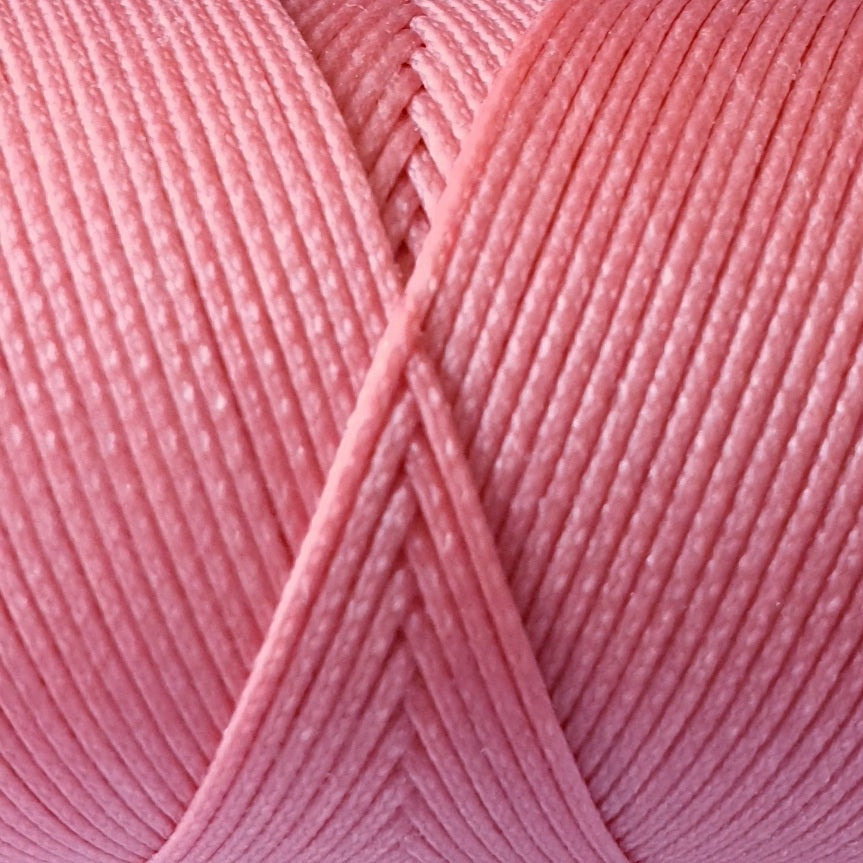 1.0mm Pink Waxed polyester Braid, Zircon - 10m, 20m or 500m Roll