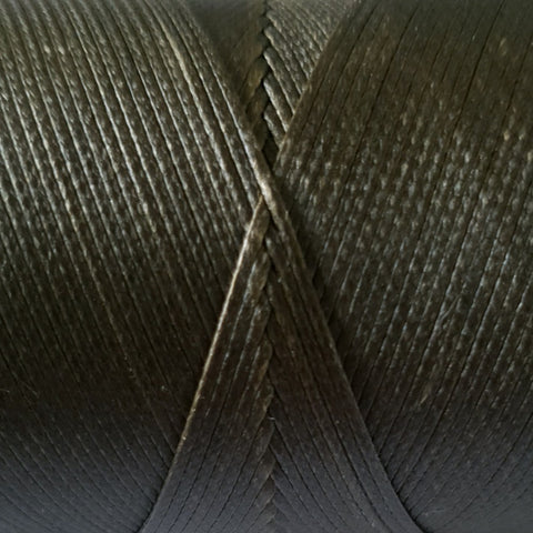 1.0mm Olive Waxed Polyester Braid, Zircon - 10m, 20m or 500m Roll