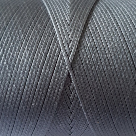 1.0mm Silver Grey Waxed polyester Braid, Zircon - 10m, 20m or 500m Roll