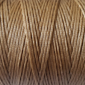 1.0mm Drab Polyester Waxed Braid, SSS - 10m, 20m or 500m Roll