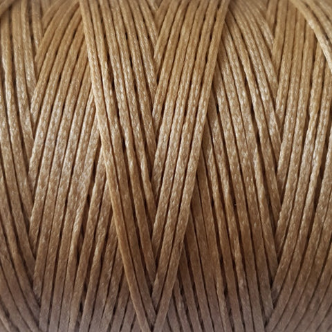 1.0mm Drab Polyester Waxed Braid, SSS - 10m, 20m or 500m Roll