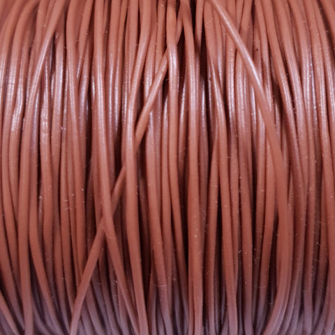 1mm P'Leather, Brown - 1m