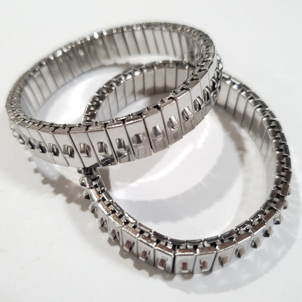 60mm Cha Cha Bracelet Base, Nickel (1 bracelet)