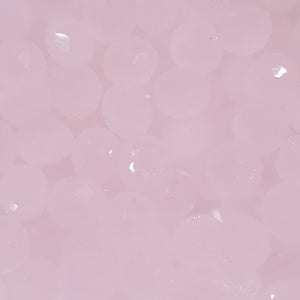 Chinese Crystal, Rondelle, Pink, 3x4mm (20 pcs)