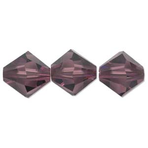 Swarovski Crystal, Amethyst, 8mm (5 pcs)