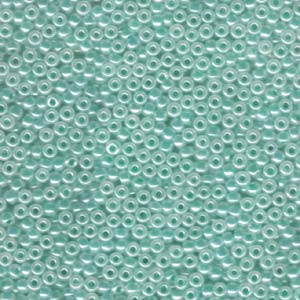 Size 8 Seed Bead, Turquoise Ceyon (10gms)