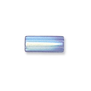 Czech Glass, Altlas, Light Sapphire AB, 10x4mm (10 pcs)