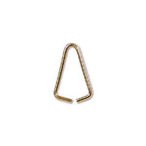 Bail Triangle, Gold, 10x6mm (20pcs)