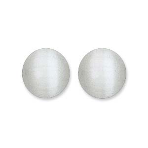 Catseye, Light Grey, 6mm (20pcs)