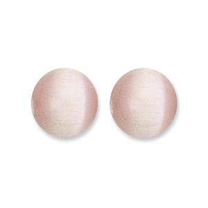 Catseye, Pink, 8mm (10pcs)