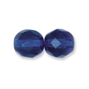 Czech Glass Facet, Capri (6 or 8mm)