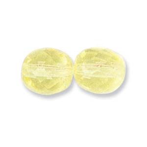 Czech Glass Facet, Jonquil (4, 6 or 8mm)