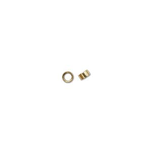 14kt Gold Filled Crimps, 2x1mm (10pcs=$6, 30pcs=$12.60)