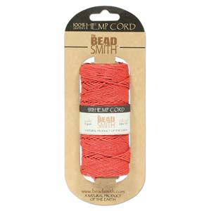 1.0mm Red Hemp - 10m