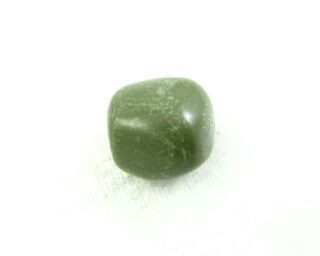 Resin, Barrel Irregular, Khaki, 17x15mm (10pc)