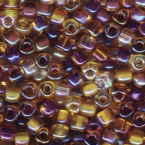 Size 8 Tri Bead Mix, Wheatberry (10gms)