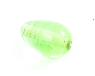 Indian Glass, Plain, Drop, Peridot, 13x9mm (40gms-35pcs)