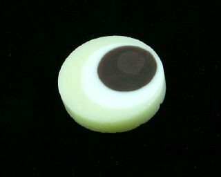 Resin, Coin Multi, Cream/White/Brown, 20mm (20pc)