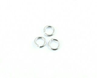 Jump Ring, Nickel, 4mm, 21ga (5gms/150pcs)