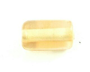 Indian Glass, Plain, Small Barrel, Champagne, 12x9mm (40gms - 24pcs)