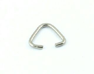 Bail Triangle, Nickel, 10mm (10pcs)