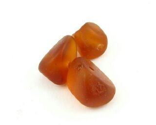 Resin, Chips Large, Topaz, 11x16mm (20pc)