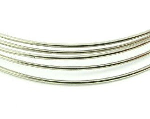 Memory Wire, Bracelet, Nickel, 50mm Dia (20 Loops)