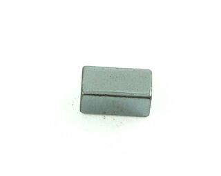 Hematite Stone, Rectangle, 8x4mm (10 pcs)