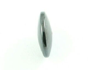 Hematite Stone, Rondelle, 4x12mm (10 pcs)