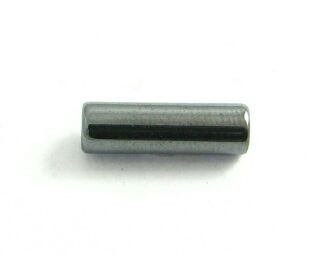 Hematite Stone, Tube, 13x4mm (10 pcs)