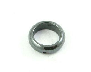 Hematite Stone, Donut, 10mm (5 pcs)