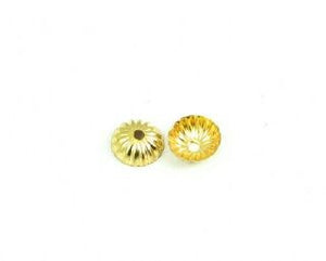 Bead Cap, Gold, 2x5mm, A (20 pcs)