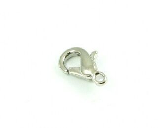 Parrot Clasp, Nickel, 10x5mm (10 Clasps)